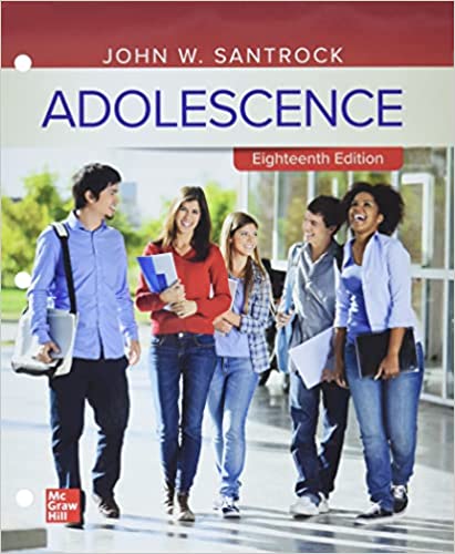 (eBook PDF)Adolescence 18th Edition  by John Santrock 