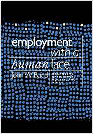 (eBook PDF)Employment with a Human Face  by John W. Budd 