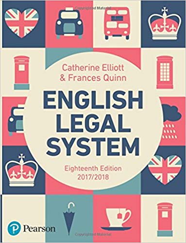 (eBook PDF)English Legal System, 18th Edition  by Catherine Elliott , Frances Quinn 