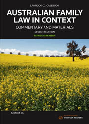 (eBook PDF)Australian Family Law in Context 7th Australian Edition 