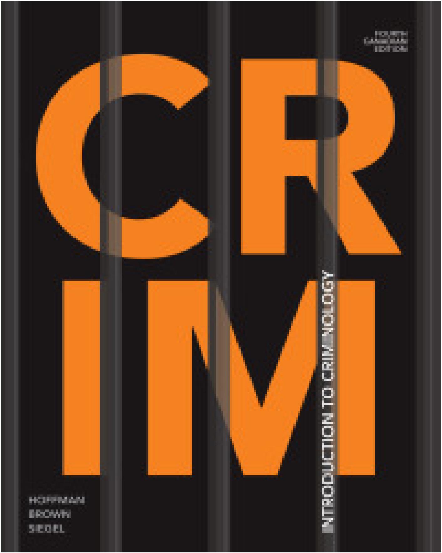 (eBook PDF)CRIM Introduction to Criminology 4th Edition by Ron Hoffman,Gregory Brown,Larry Siegel