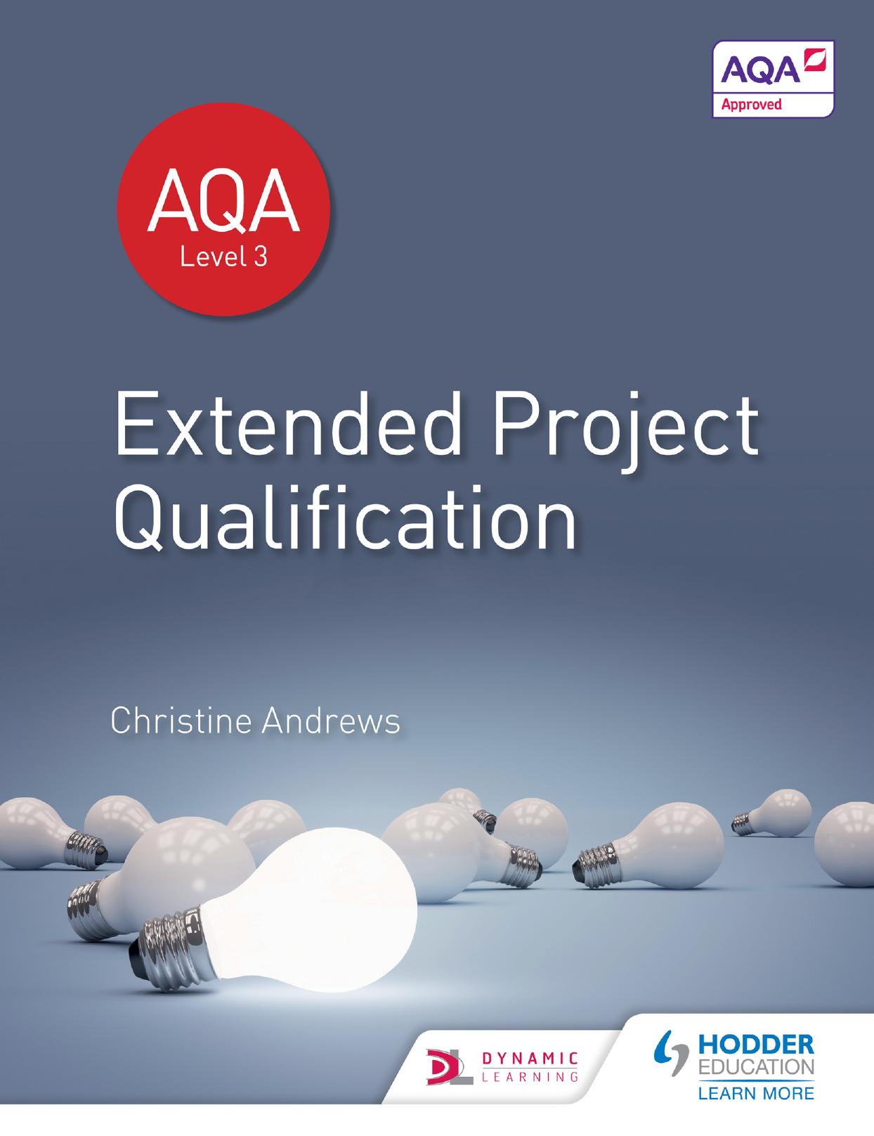 (eBook PDF)AQA Extended Project Qualification by Christine Andrews