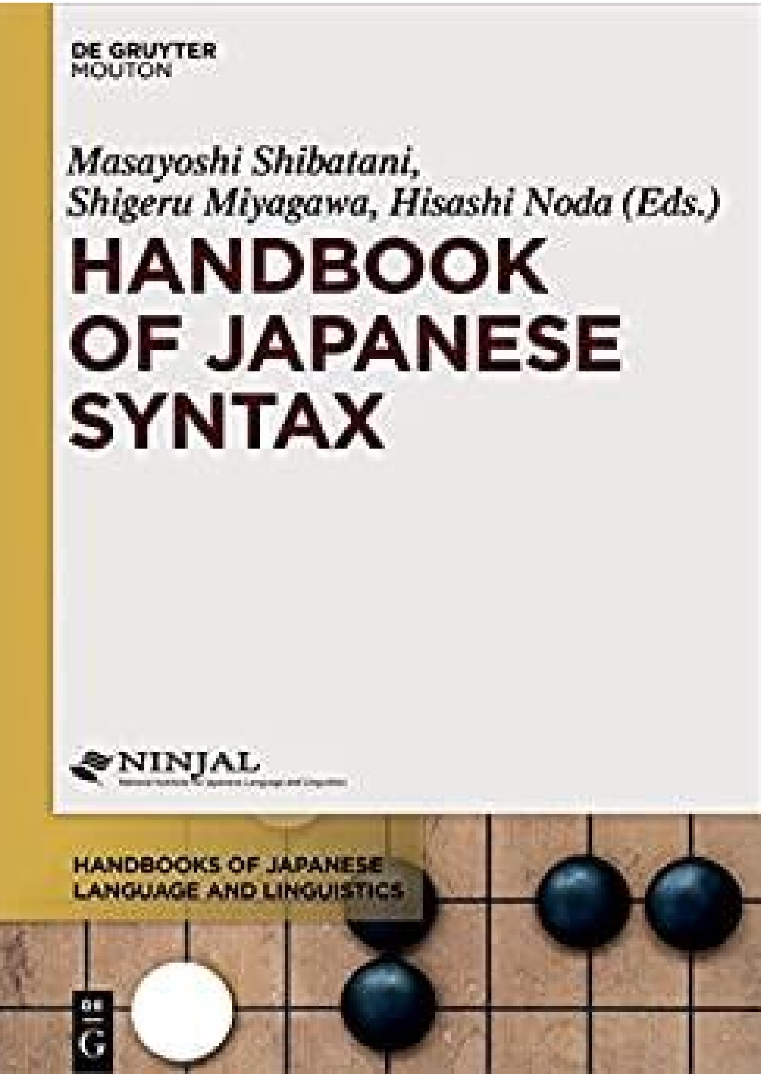 (eBook PDF)Handbook of Japanese Syntax 1st Edition by Masayoshi Shibatani
