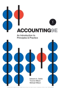 (eBook PDF)Accounting: An Introduction to Principles and Practice, 9th Australian Edition  by Edward Clarke