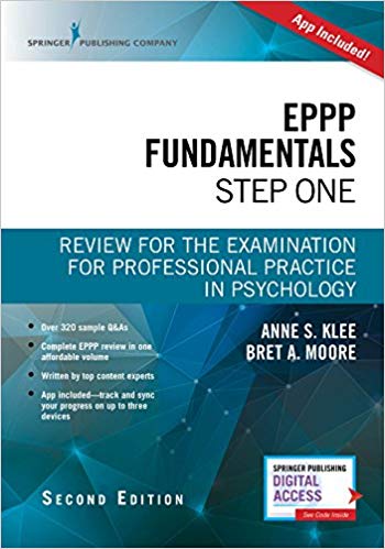 (eBook PDF)EPPP Fundamentals, Step One, Second Edition by Anne Klee PhD , Bret Moore PsyD ABPP 