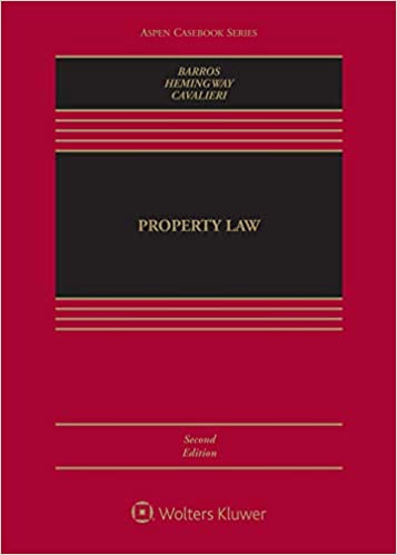 (eBook PDF)Property Law (Aspen Casebook Series) 2nd Edition by D. Benjamin Barros, Anna P. Hemingway