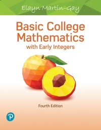 (eBook PDF)Basic College Mathematics with Early Integers, 4th Edition  by Elayn Martin-Gay 