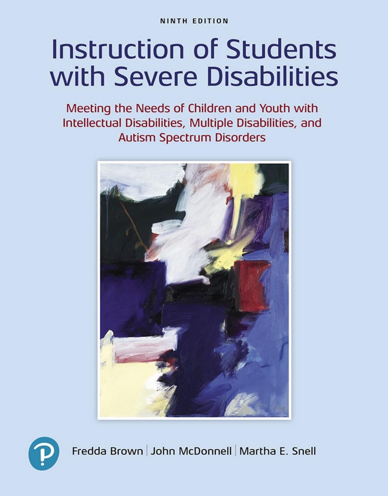 (eBook PDF)Instruction of Students with Severe Disabilities 9th Edition by Fredda E Brown,John McDonnell