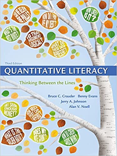 (eBook PDF)Quantitative Literacy by  Bruce Crauder , Benny Evans 