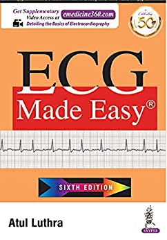 (eBook PDF)ECG Made Easy 6th Edition by Atul Luthra