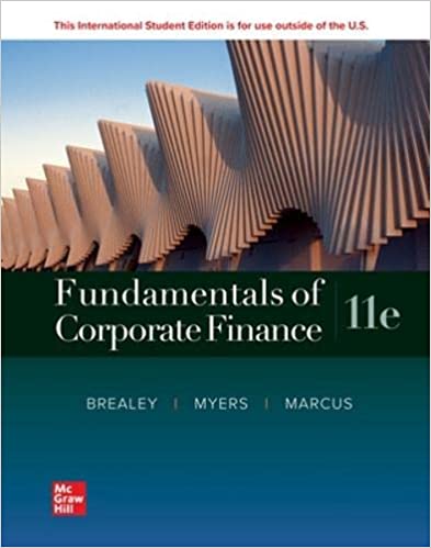 (eBook PDF)ISE EBook Fundamentals of Corporate Finance 11th Edition  by Richard A. Brealey , Stewart C. Myers , Alan J. Marcus Professor 