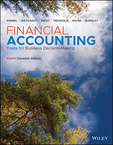 (eBook PDF)Financial Accounting Tools for Business Decision Making, 8th Canadian Edition by Paul D. Kimmel , Jerry J. Weygandt , Donald E. Kieso , Barbara Trenholm 