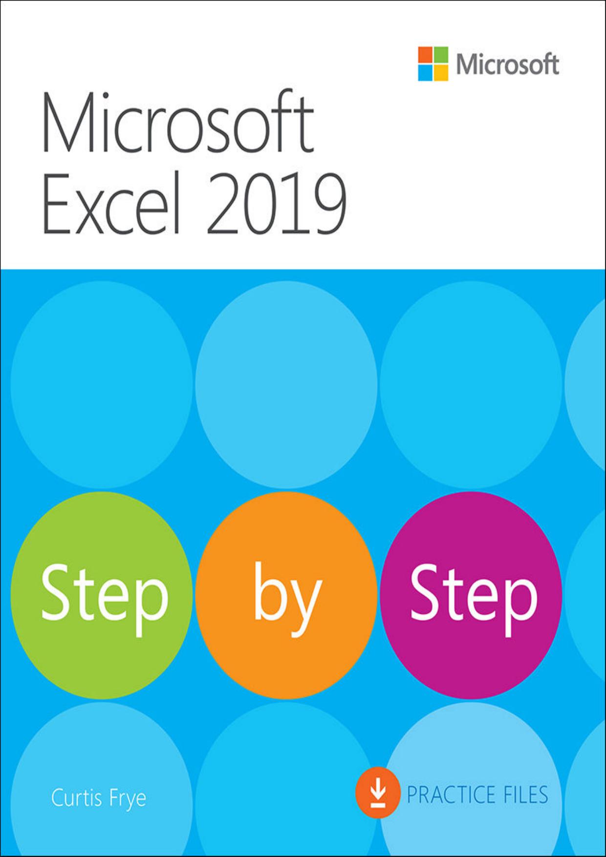 (eBook PDF)Microsoft Excel 2019 Step by Step 1st Edition by Curtis Frye