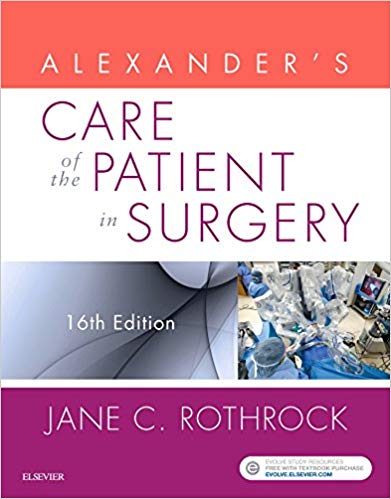 (eBook PDF)Alexander s Care of the Patient in Surgery 16E  by Jane C. Rothrock PhD RN CNOR FAAN 