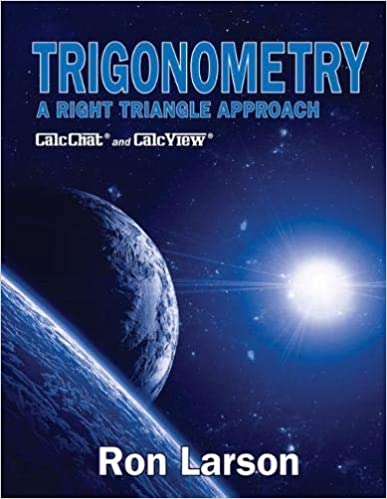 (eBook PDF)Trigonometry, A Right Triangle Approach by Ron Larson
