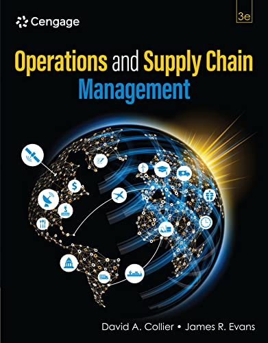 (eBook PDF)Operations and Supply Chain Management 3rd Edition  by David A. Collier,James R. Evans