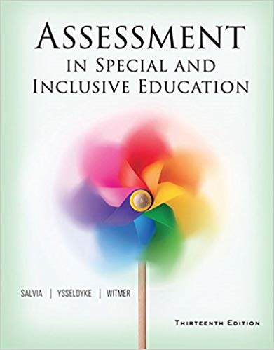 (eBook PDF)Assessment in Special and Inclusive Education 13e by John Salvia,James Ysseldyke,Sara Witmer
