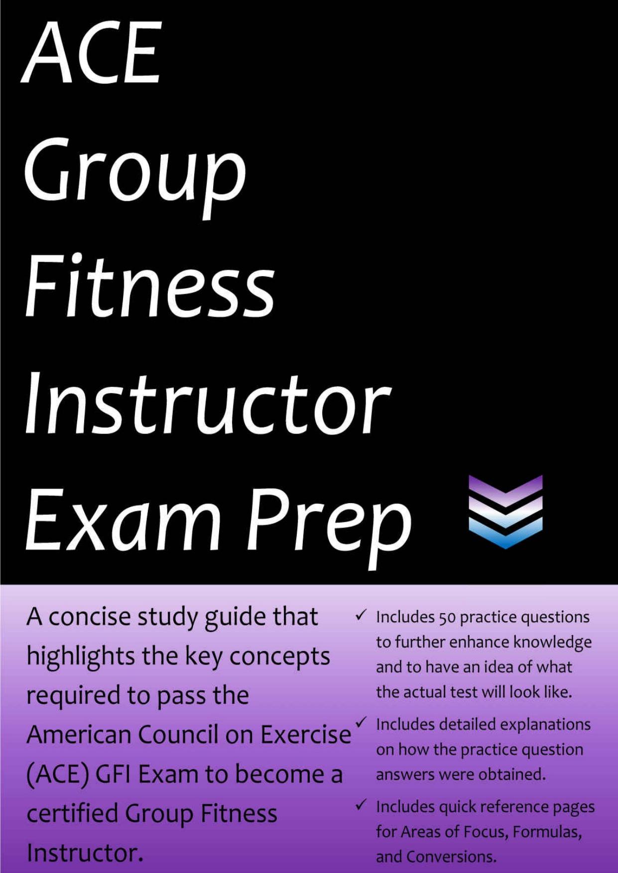 (eBook PDF)ACE Group Fitness Instructor Exam Prep by ACE Group Fitness Instructor Exam Prep