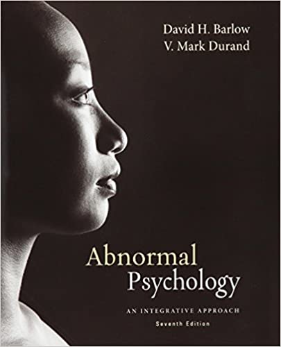 (eBook PDF)Abnormal Psychology: An Integrative Approach 7th Edition