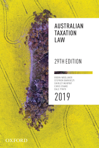 [EPUB] [Ebook] Australian Taxation Law 2019, 29th Edition by Woellner , Barkoczy , Murphy , Evans , Pinto 