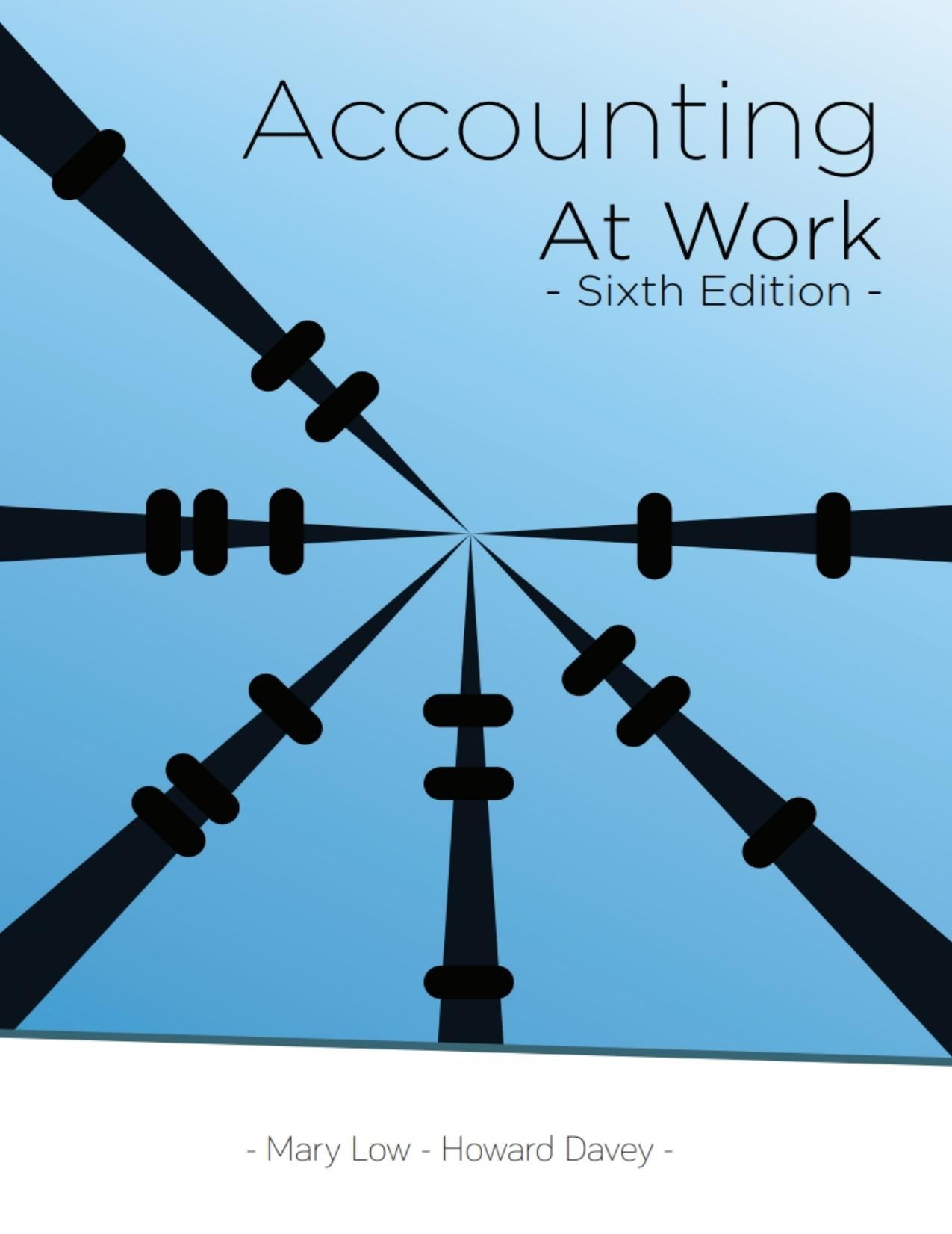 (eBook PDF)Accounting at Work 6th Edition by Mary Low,Howard Davey