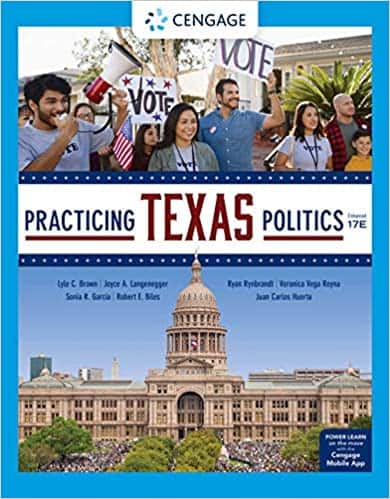 (eBook PDF)Practicing Texas Politics (17th Edition, Enhanced) by Lyle Brown, Joyce A. Langenegger