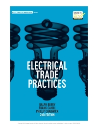 (eBook PDF)Electrical Trade Practices, 2nd Australian Edition by Ralph Berry; Frank Cahill; Phillip Chadwick