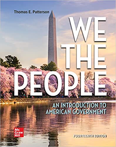 (eBook PDF)We The People 14th Edition by Thomas Patterson 