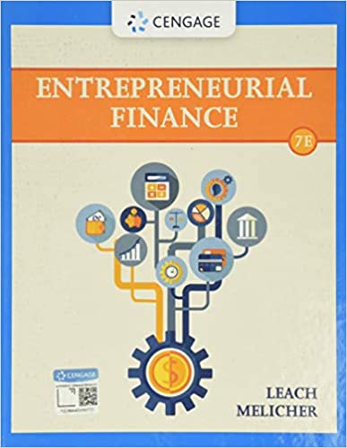 (eBook PDF)Entrepreneurial Finance,7th Edition by Ronald Melicher , J. Leach 