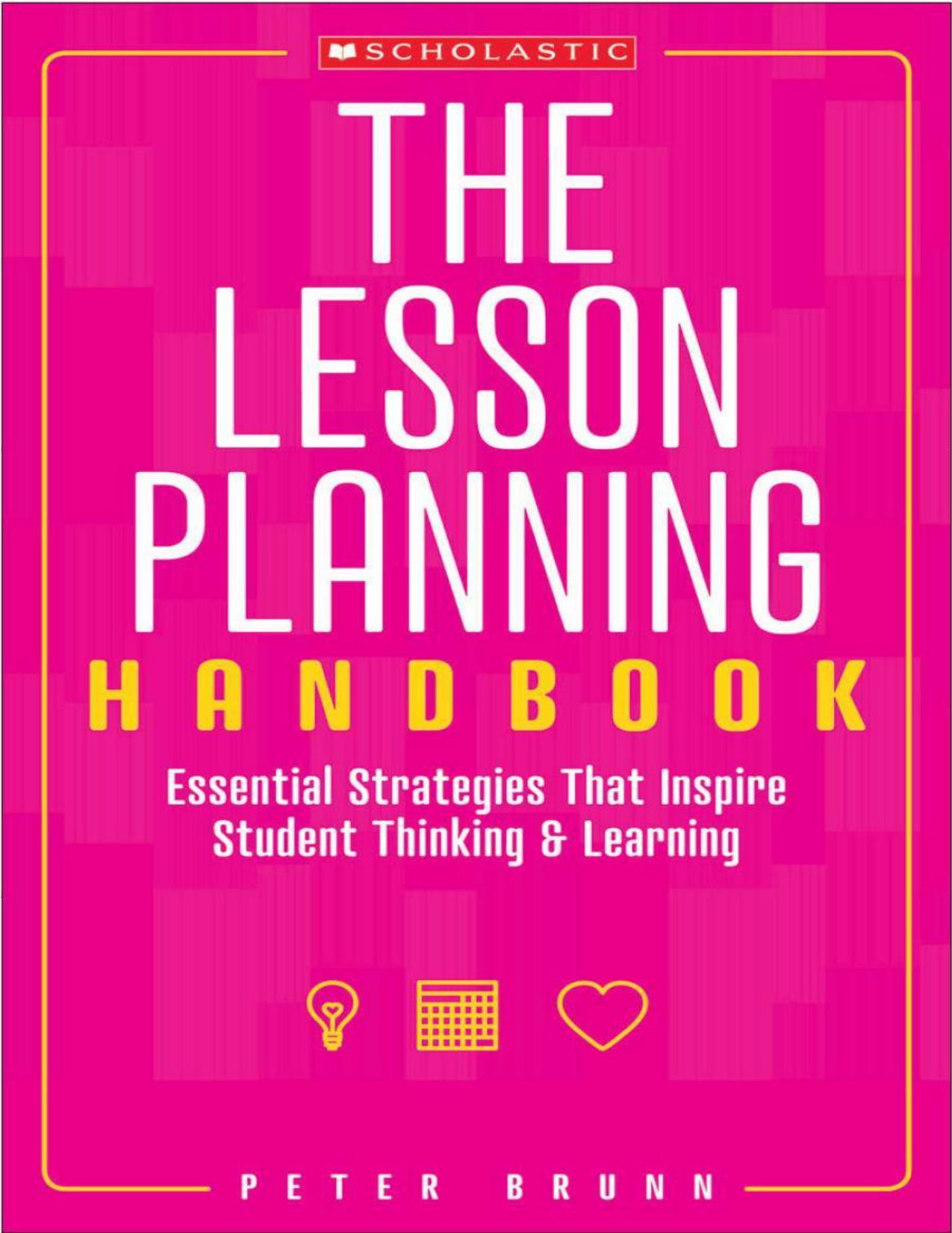 (eBook PDF)The Lesson Planning Handbook by Peter Brunn