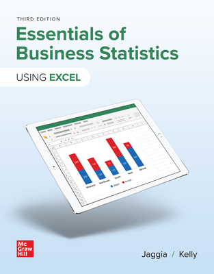 (eBook PDF)ISE EBook Essentials of Business Statistics Using Excel 3rd Edition 