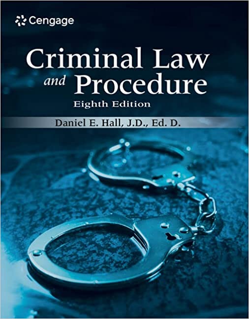 (eBook PDF)Criminal Law and Procedure 8th Edition  by Daniel E. Hall 