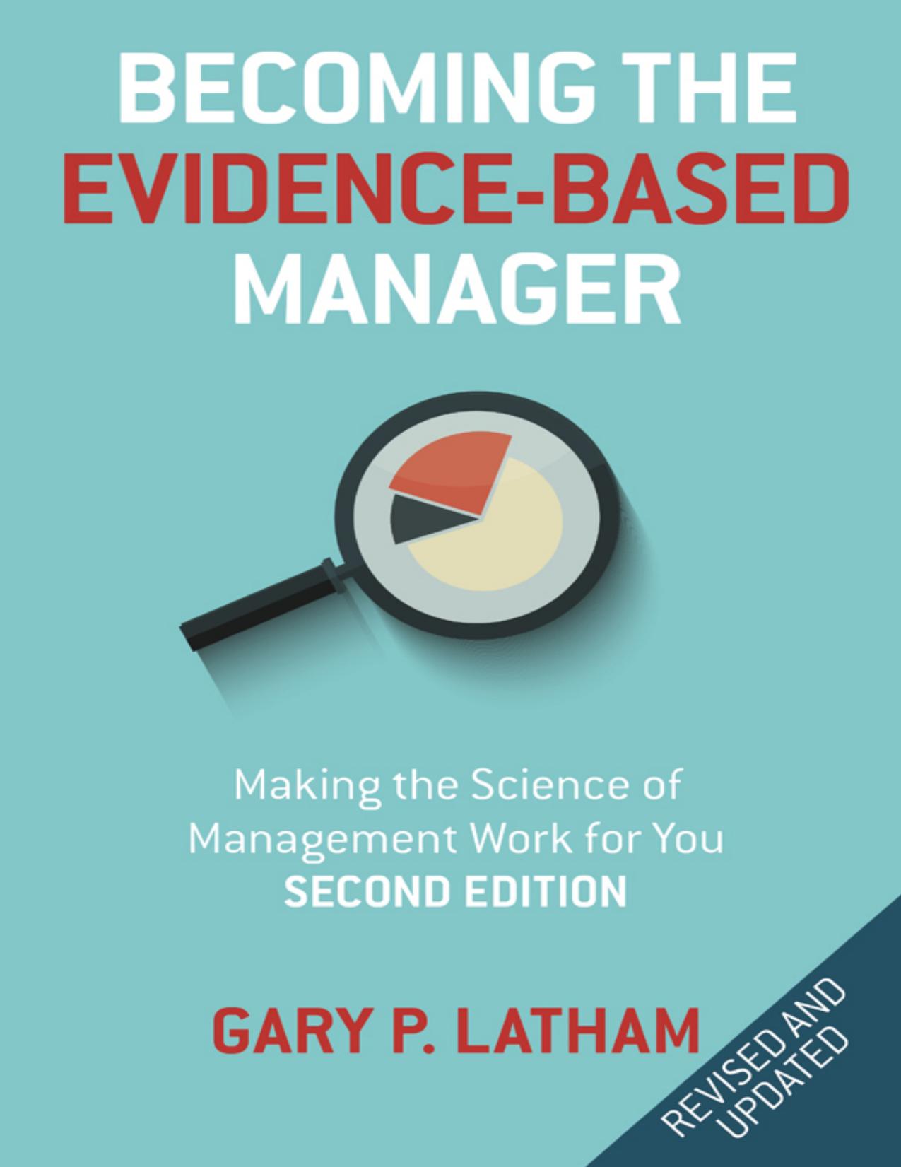 (eBook PDF)Becoming the Evidence-Based Manager, 2nd Edition by Gary Latham
