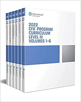 (eBook PDF)2022 CFA Program Curriculum Level III Box Set by CFA Institute 