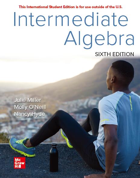 (eBook PDF)ISE EBook Intermediate Algebra 6th Edition 