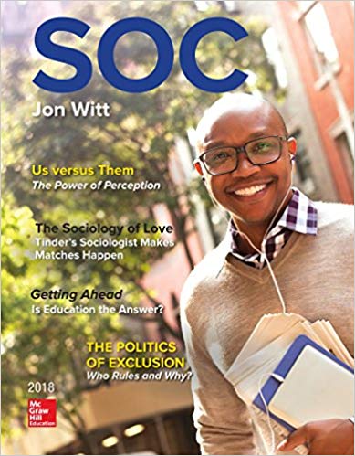 (eBook PDF)SOC 2018 5th Edition  by Jon Witt 