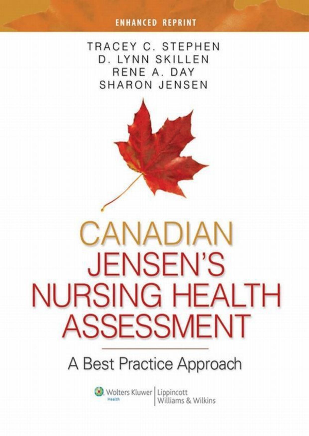 (eBook PDF)Canadian Jensen Nursing Health Assessment Text ＆amp; Lab Manual Package by Tracey C Stephen MN RN