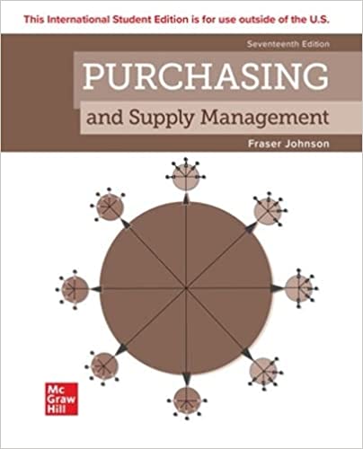 (eBook PDF)ISE Ebook Purchasing And Supply Management 17th Edition  by P. Fraser Johnson,Anna Flynn