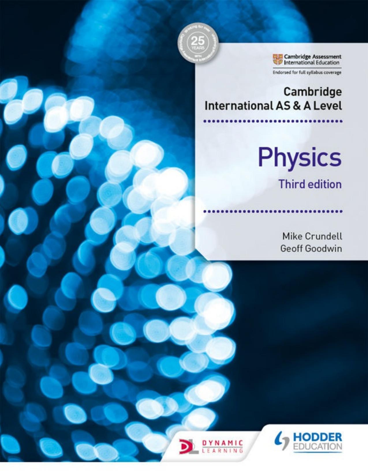 (eBook PDF)Cambridge International AS & A Level Physics Student's Book 3rd edition by Peter Cann,Peter Hughes