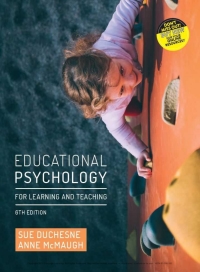 (eBook PDF)Educational Psychology for Learning and Teaching, 6th Edition  by Sue Duchesne