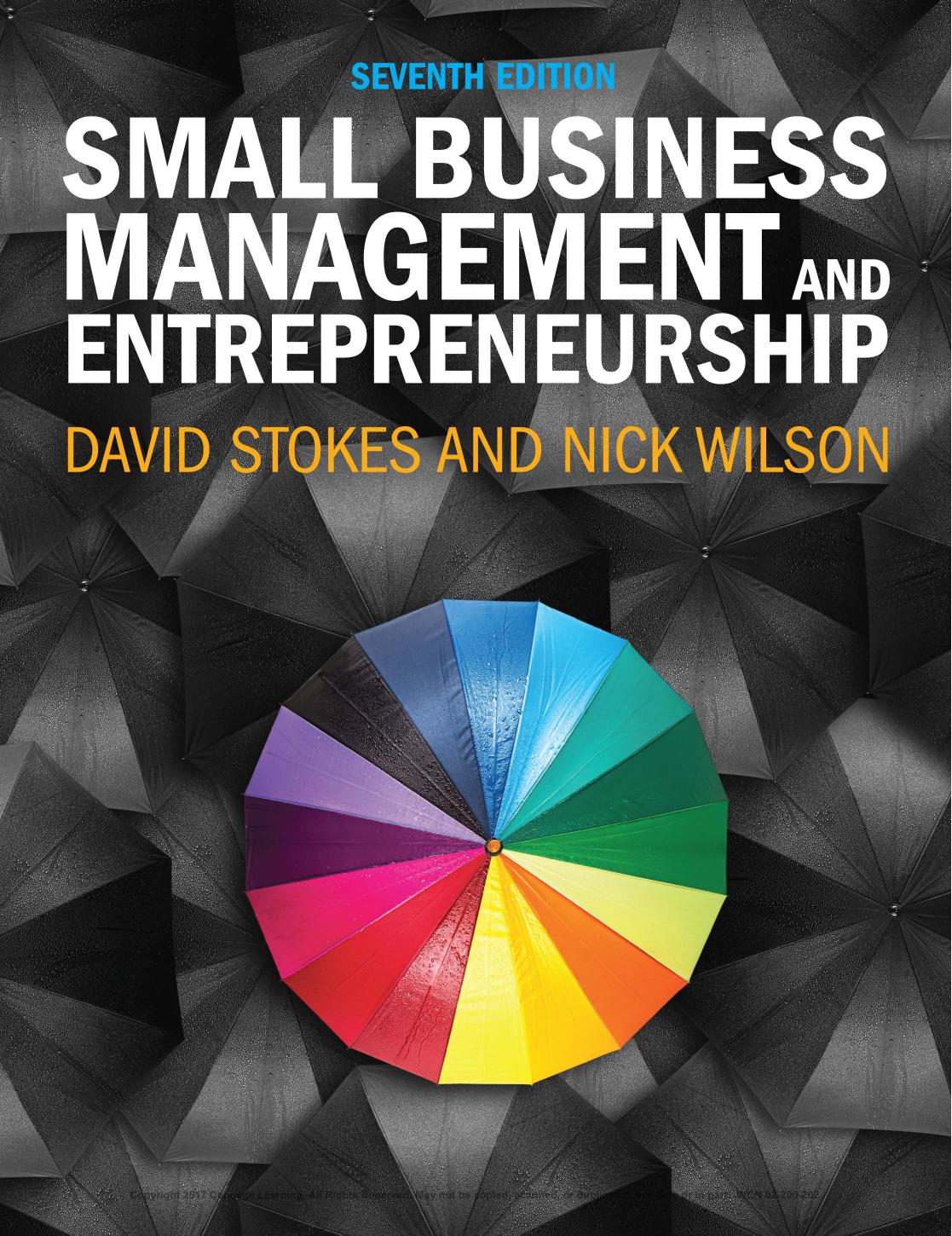 (eBook PDF)Small Business Management and Entrepreneurship 7th Edition by David Stokes, Nick Wilson