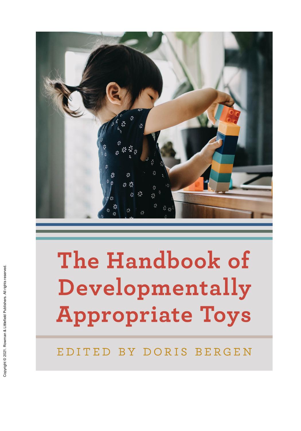 (eBook PDF)The Handbook of Developmentally Appropriate Toys by DORIS BERGEN,Doris Bergen
