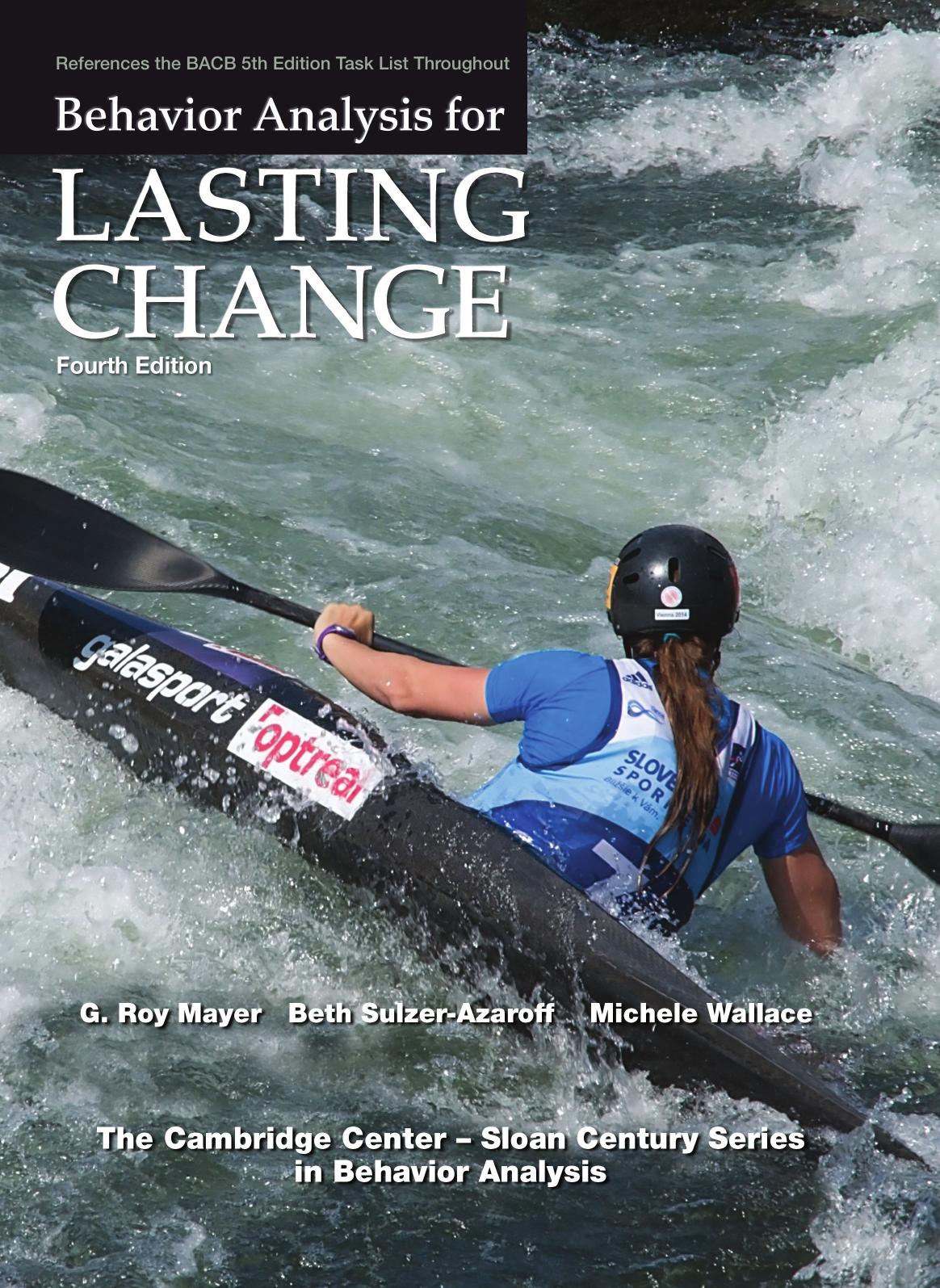 (eBook PDF)Behavior Analysis for Lasting Change 4th Edition by G. Roy Mayer,Beth Sulzer-Azaroff,Michele Wallace