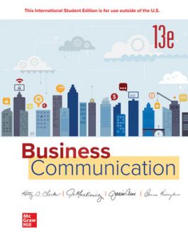 (eBook PDF)Business and Administrative Communication 13th Edition 