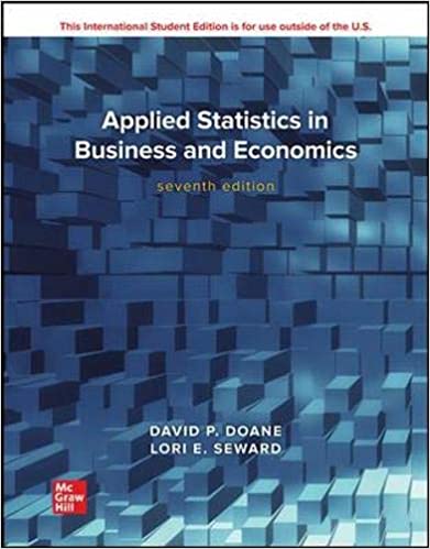 (eBook PDF)Applied Statistics in Business and Economics 7th Edition by David Doane , Lori . Seward 