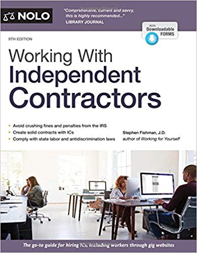 (eBook PDF)Working With Independent Contractors by Stephen Fishman J.D. 