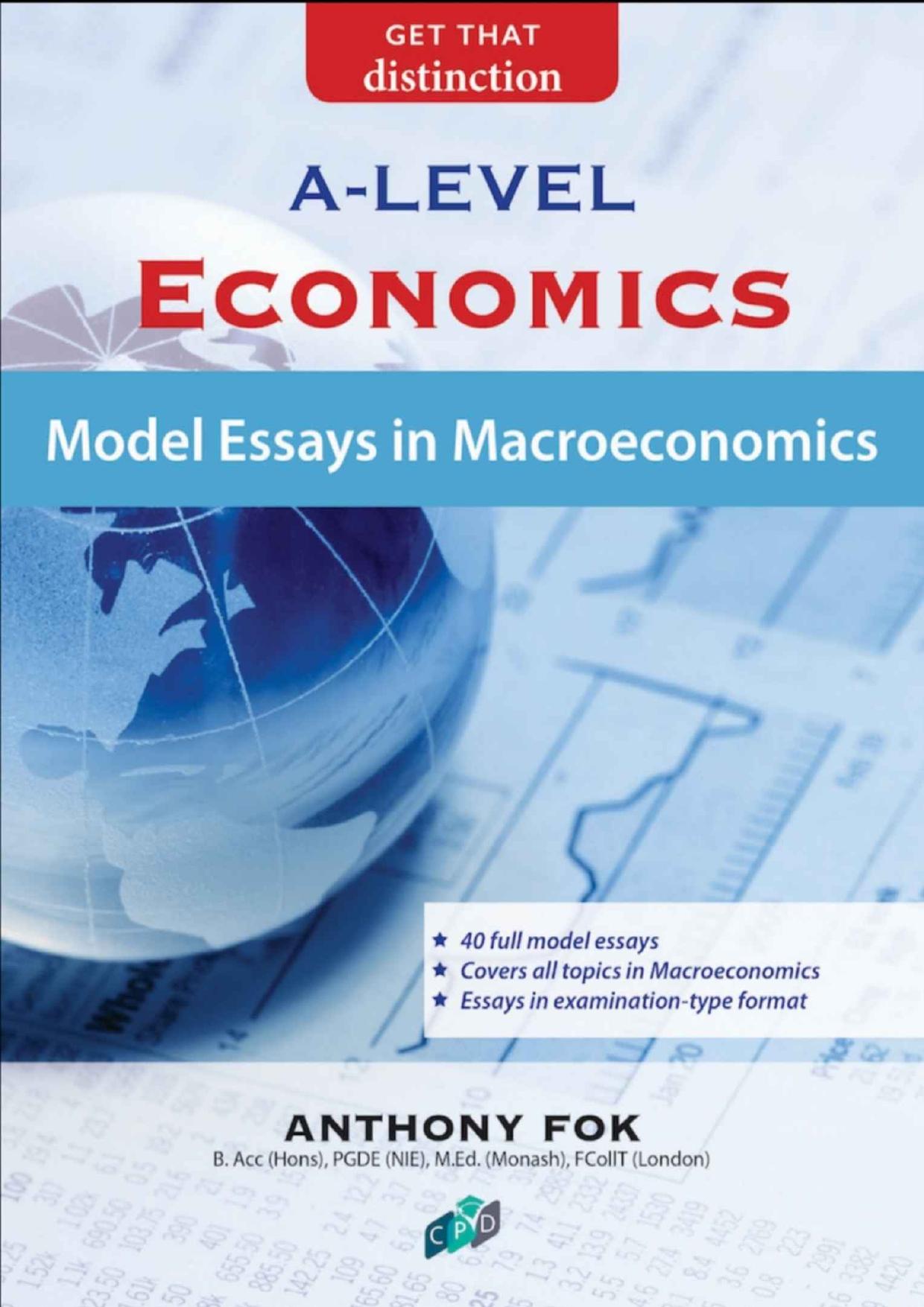 (eBook PDF)GCE A level Economics Macroeconomics essay book _ Economics guiEL ESSAYS AND COVERS ALL TOPICS IN MICROECONOMICS by ANTHONY FOK