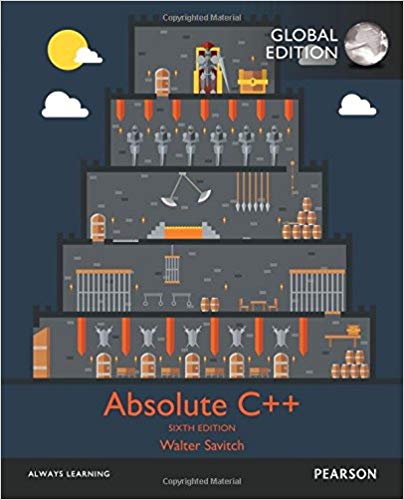 (eBook PDF)Absolute C++, 6th Global Edition 