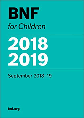 (eBook PDF)BNF for Children (BNFC) 2018-2019 by Paediatric Formulary Committee 