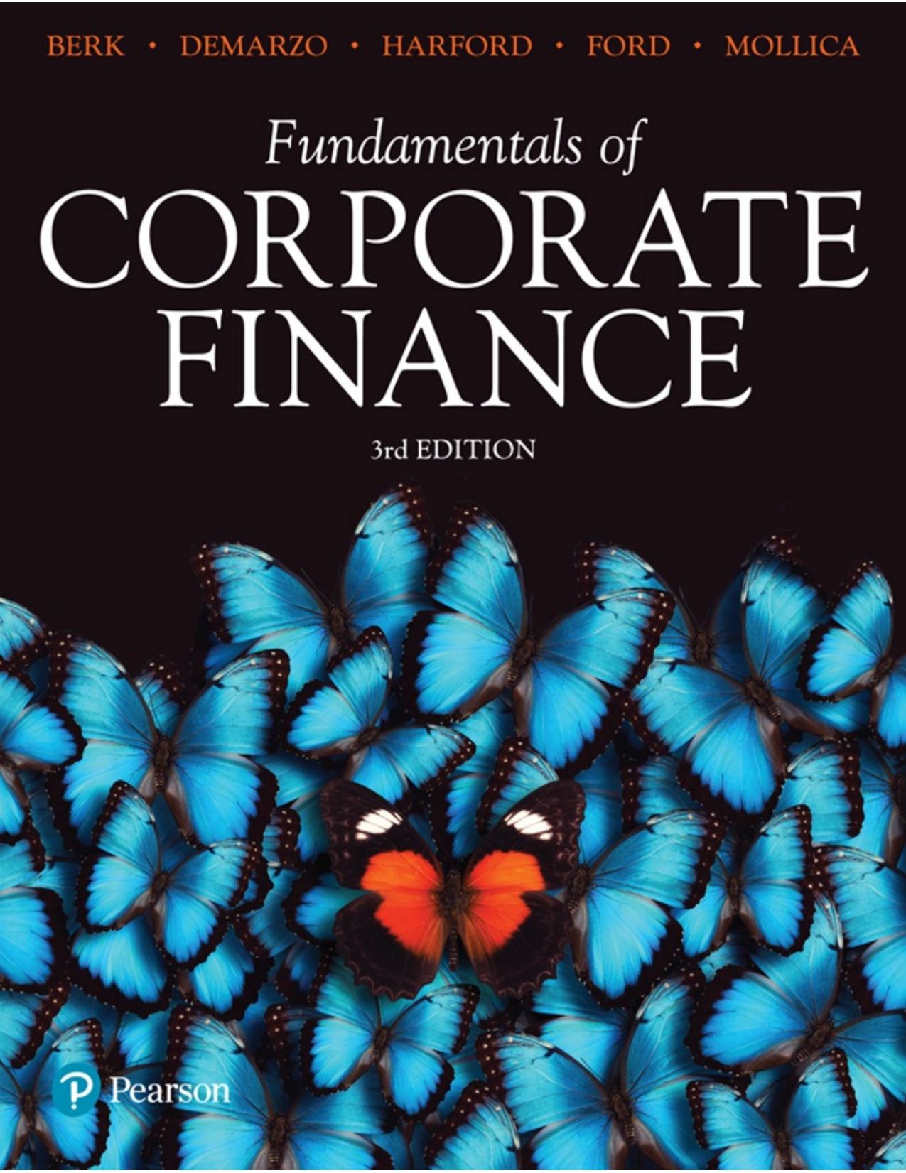 (eBook PDF)Fundamentals of Corporate Finance 3rd Australian Edition by Jonathan Berk,Peter DeMarzo